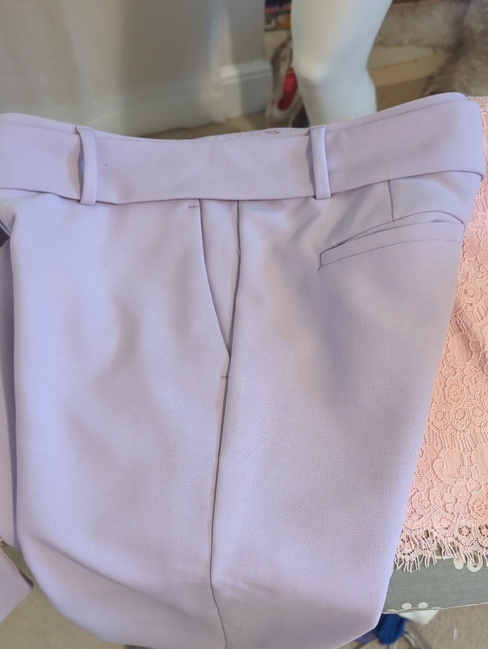 Loft Lavender Pants Size 2 Marisa - Picture 5 of 8